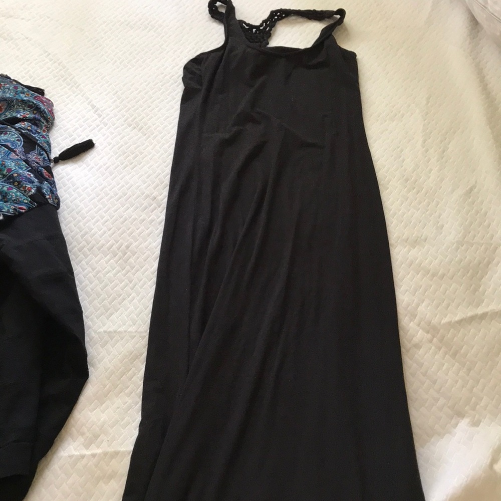 Long black dress